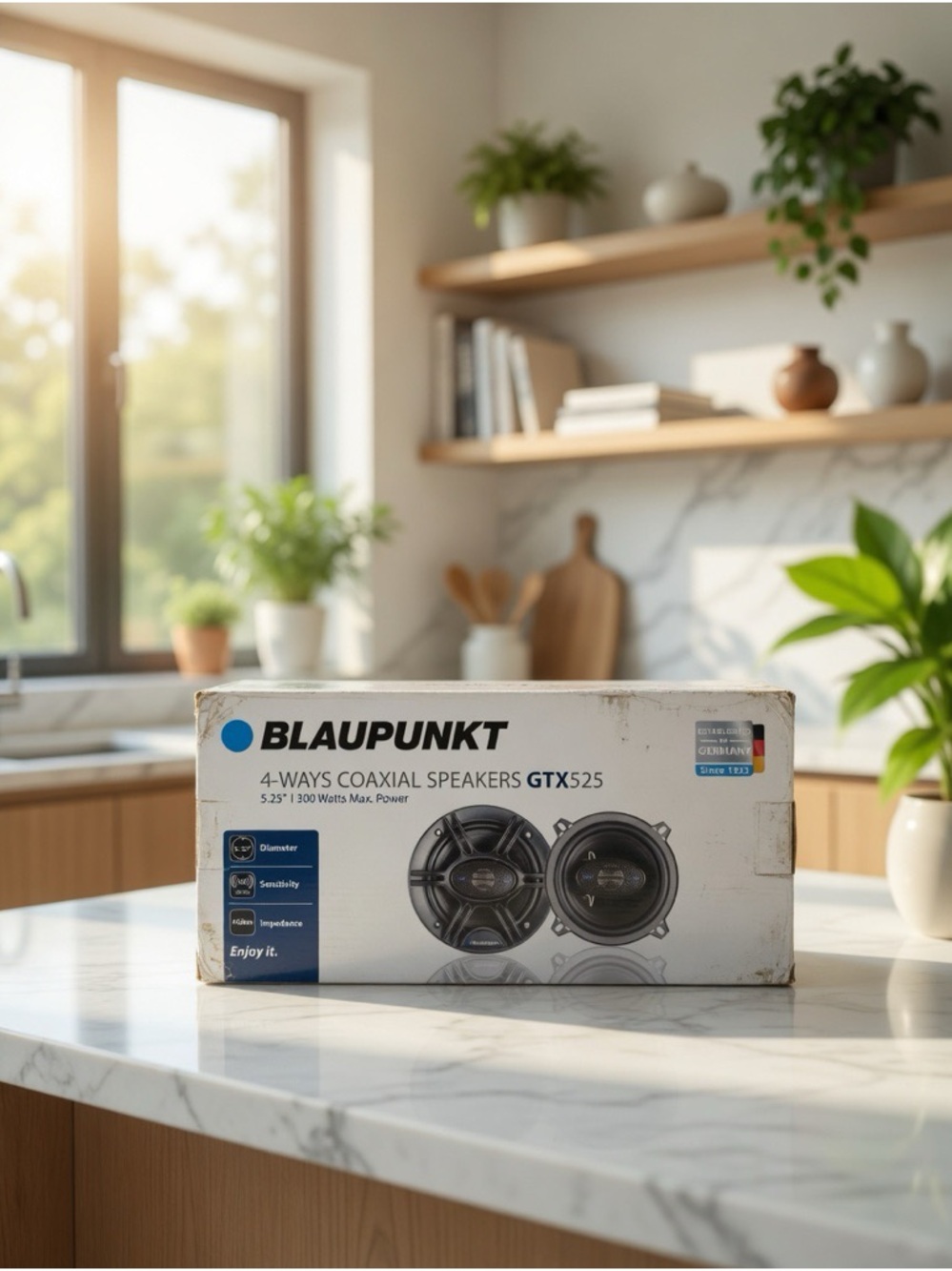 Blaupunkt GTX525 5.25” 4-Way Coaxial Car Speakers